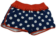 ORageous Girls Large Blue Dots Printed Boardshorts New with tags