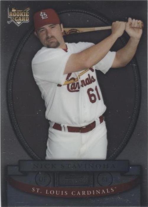 2008 Bowman Sterling - Nick Stavinoha #BS-NLS - 1 of 1