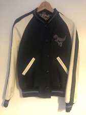Coach Bomber Satin Jacket Reversible.
