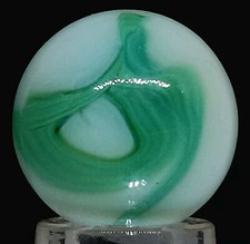 Vintage Swirl Marble .62 Inches UV Reactive Near-Mint Condition