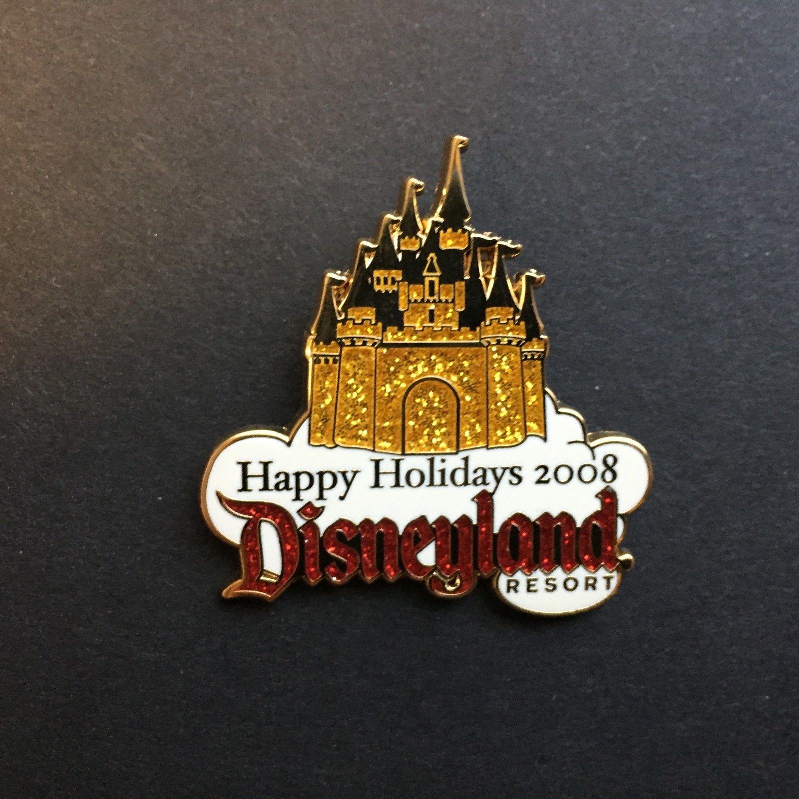 DLR - Cast Exclusive - Happy Holidays 2008 Disney Pin 67301