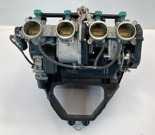 2009-13 YAMAHA YZF-R1 R1 Airbox Complete Throttle Bodies Fuel Injectors Sensors - Picture 7 of 18