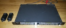 Dual Sony Uhf Wireless Mic Set Wrr-840a Receiver Wrt-808 Microphone Transmitter
