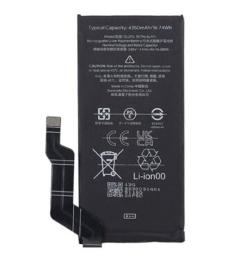Battery Replacement for Google Pixel 6A GLU7G 4350 mAh GX7AS