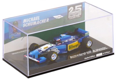 Minichamps 1:43 M. Schumacher Benetton B195 #1 winnaar Brazilië GP