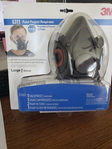 3M Paint Project Respirator #6311PA1 - Large