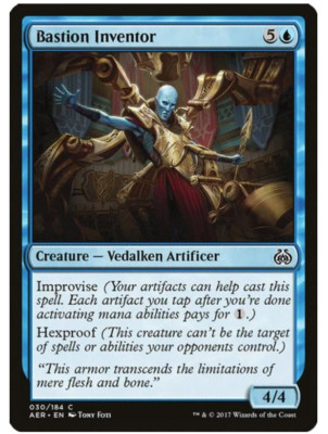 Magic the Gathering Bastion Inventor (x4) PLAYSET MtG Aether Revolt NM/LP
