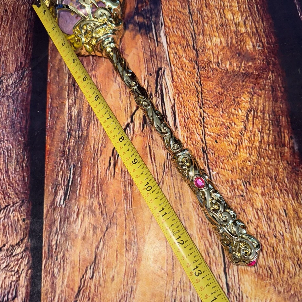 Disney Parks Sleeping Beauty Princess Aurora Light Up Gold Wand Dress Up - Image 2 of 4