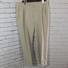 Farah Slash pocket trousers stylish and versatile vintage Polyester Beige 36x29