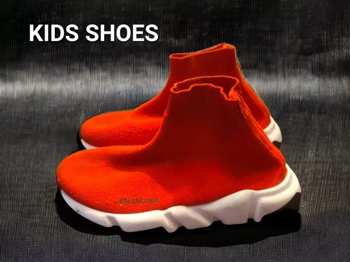 Balenciaga Red Fashion Sneakers