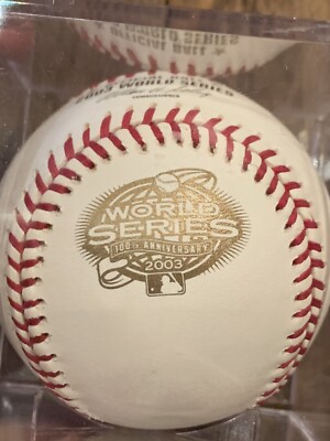 2003年ワールドシリーズ公式ボール MLB Official 2003 World Series Major League Baseball | eBay