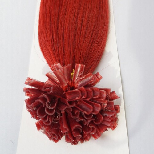 Pre Bonded Keratin Glue Fusion U Tip Echthaar Extensions Fashion Style USA - Bild 21 von 64