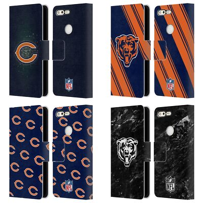 OFFIZIELLE NFL CHICAGO BEARS ARTWORK BRIEFTASCHE HÜLLE HUELLE FÜR GOOGLE HANDYS
