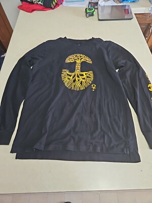 Oaklandish Men's Black Long Sleeve T-Shirt Size Medium