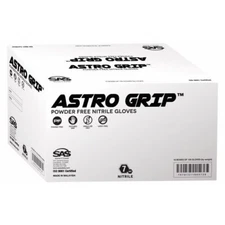 SAS ASTRO GRIP LARGE ORANGE 66473 Powder Free Nitrile Gloves 7 MIL 1000/CASE NEW