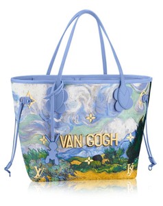 LOUIS VUITTON MASTERS NEVERFULL MM Jeff Koons VAN GOGH Bag ULTRA LIMITED EDITION | eBay