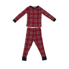 Kids Pajama Set Red Plaid CHOOSE SIZE