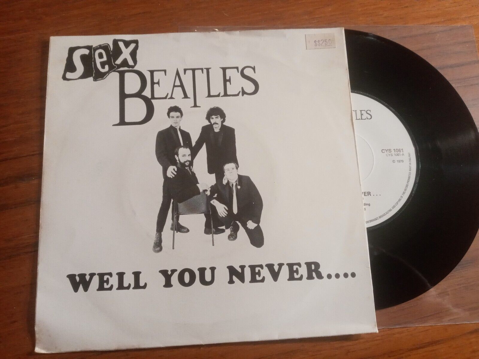 Sex Beatles – Well You Never... 1979 UK Vinyl, 7", 45 RPM, Single
