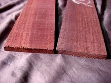TWO GUITAR FINGERBOARDS BEAUTIFUL WOOD with CURVY GRAIN
