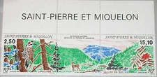 ST. PIERRE MIQUELON SPM 1992 643-44 582a Nature Heritage Conservation Fauna MNH 2