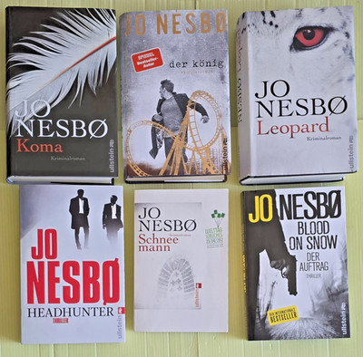 7 x Jo Nesbo / Koma. Headhunter. Leopard. Blood on Snow. Schneemann. Der König
