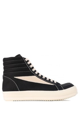 Rick Owens Vintage High Heels Sneaker Schwarz & Milch DU01D1810 NDKLVS 911 71575820