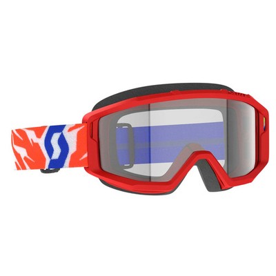 Scott Jugend PRIMAL Brille (rot) klare Gläser