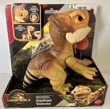 Jurassic World Rebirth Primal Protector Aquilops Dolores Interactive Dinosaur