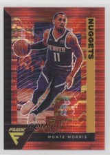 2020-21 Panini Flux Factory Set Red Pulsar Prizm Monte Morris #48 0rm6