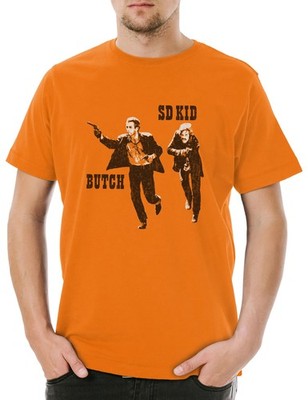 Butch & SD-Kid Herren T-Shirt Western Cassidy Sundance Harry Kid Alonzo And