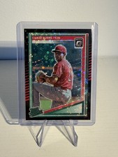 2025 Donruss Optic Black Disco Circles Rated Prospect - Chase Burns