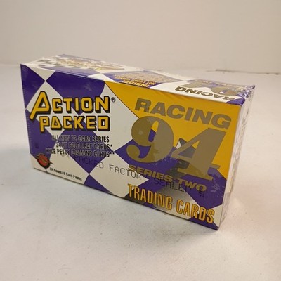 1994 Action Packed Racing 94 Series Two 24 Count 6 Card Packs Factory Sealed Box