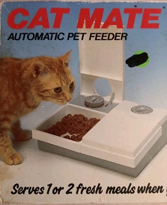 Cat Mate C20 Automatic  Pet Feeder for Cats and Dogs Vintage 