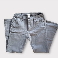 Crewcuts by J.Crew Boys Slim Fit Pants Gray Adjustable Waist Size 14 NEW W TAG