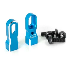NEW Yeah Racing YA-0538BU Aluminum Height Adjustable Servo Mount Blue : 1/10 RC