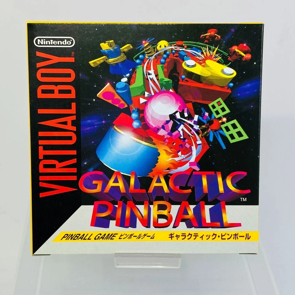 GALACTIC PINBALL Nintendo Virtual Boy UNOPENED JAPAN IMPORT JAPANESE OFFICIAL - Image 2 of 4