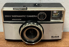 Kodak Instamatic 355X Electronic Viewfinder Vintage Camera TESTED WORKS