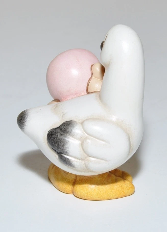 Thun piccola cicogna neonato bebè bambina altezza 6 cm - Immagine 4 di 4