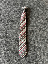 Child  s size George Striped Clip-on Tie
