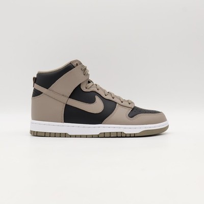 DD1869-002 Nike Dunk High Moon Fossil Black Bitter Dark Brown Ash