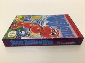 NES Snake Rattle N Roll Box & Manual ONLY