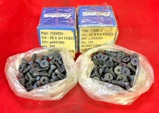 FASTENAL FLAT SOCKET CAP SCREW 1124224 & 1124223 THD SIZE: 1/4-20 (LOT OF 160)