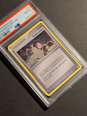 Pokemon PSA 8 NM-MT Fieldworker 73/92 EX Legend Maker Reverse