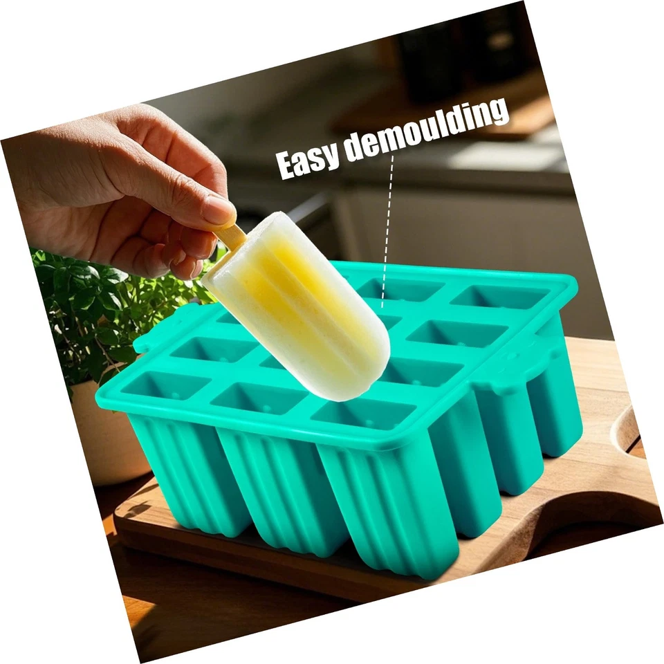 Popsicles Molds, Silicone ice Pop Mold Food Grade Cakesicles Mold For ice Cre... - Image 4 of 4