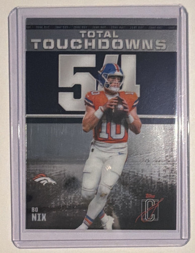 2025 Topps Signature Bo Nix Base (RAW)
