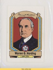 1992 Trend Fun-To-Know Presidents of the United States Warren G Harding READ 0w6