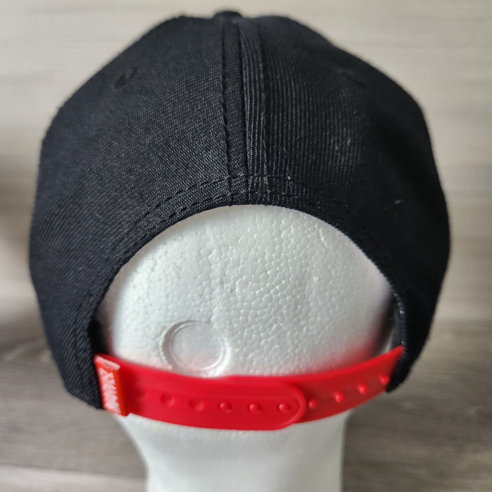 Marvel Deadpool Comic Print Snapback Cap Flat Bri… - image 8