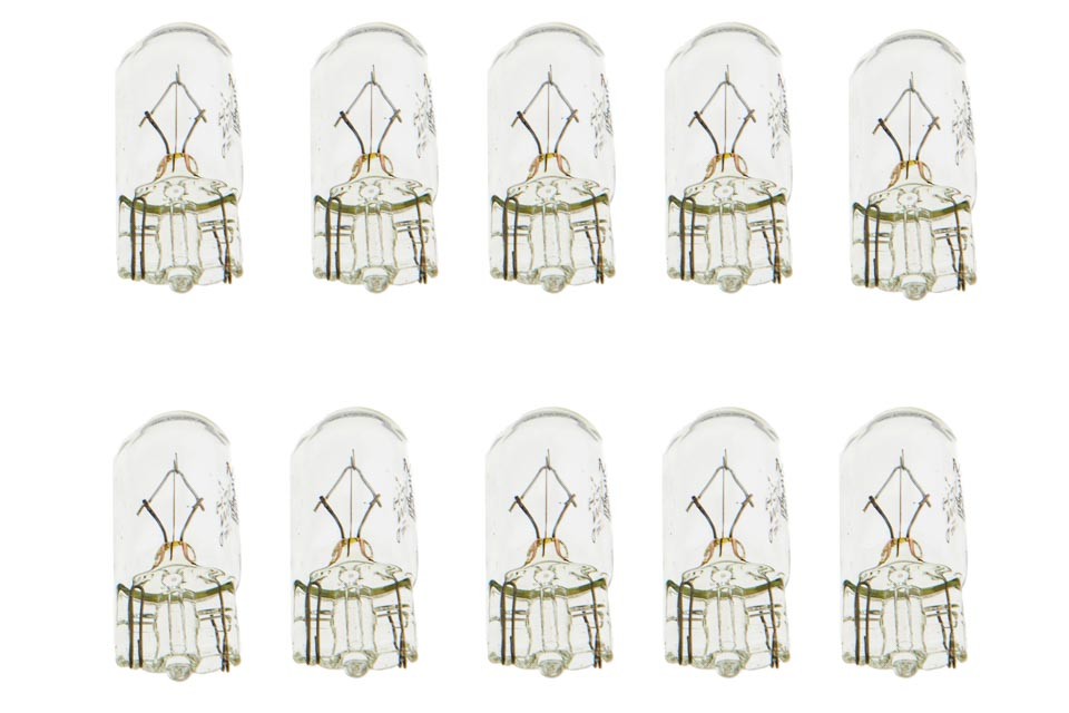 2x ✅Fits NTY EZ-W5W (PACK OF 10) BULB W5W12V5 ⭐UK Seller⭐