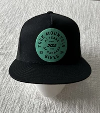 Trek Mountain Bikes Black Mesh Snapback Cycling Yupoong Classics
