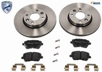 Vaico V46-1229 Bremsensatz FüR Scheibenbremse Bremsen Komplett Set